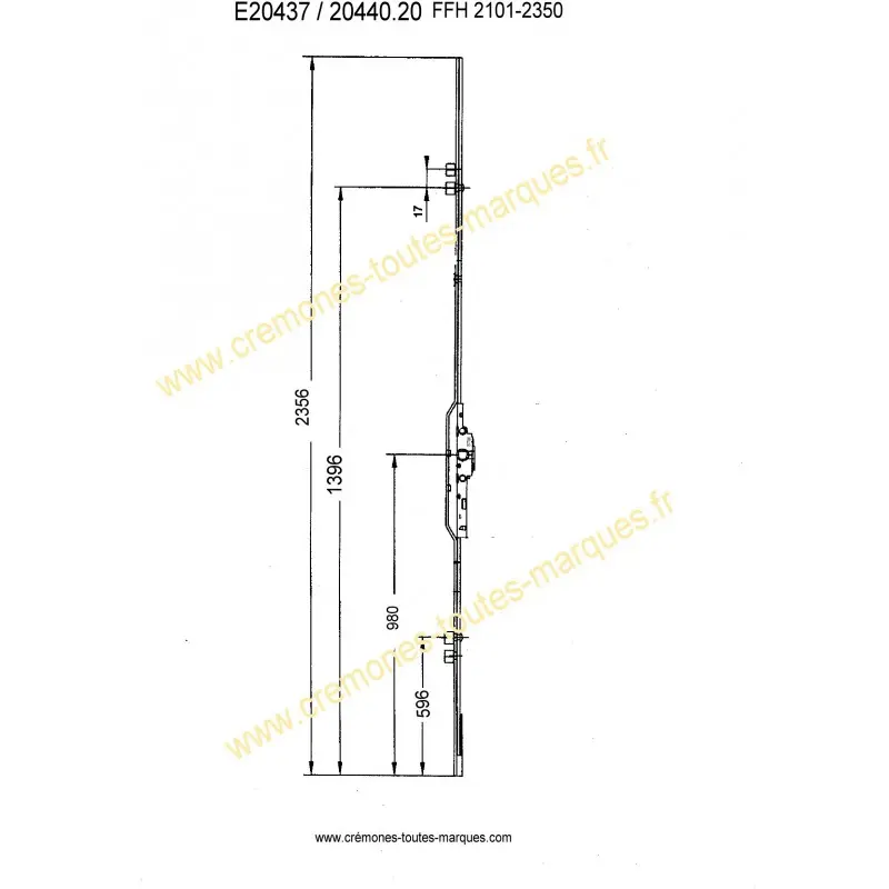 Crémone - E20437 / 20440.20